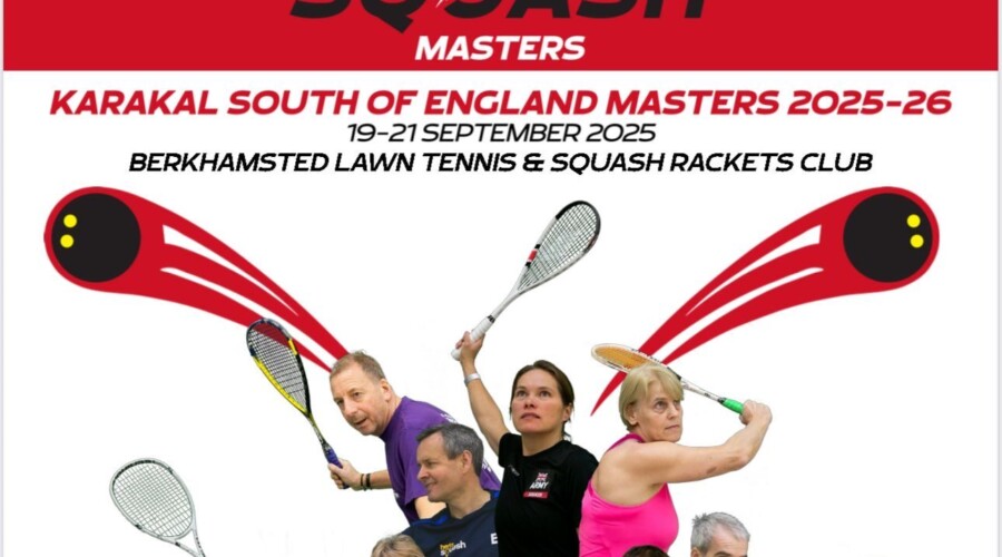 South of England Masters 19-21 September