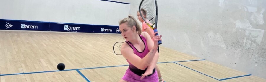 Amber Marshall R/UP in British Racketball Open 2022