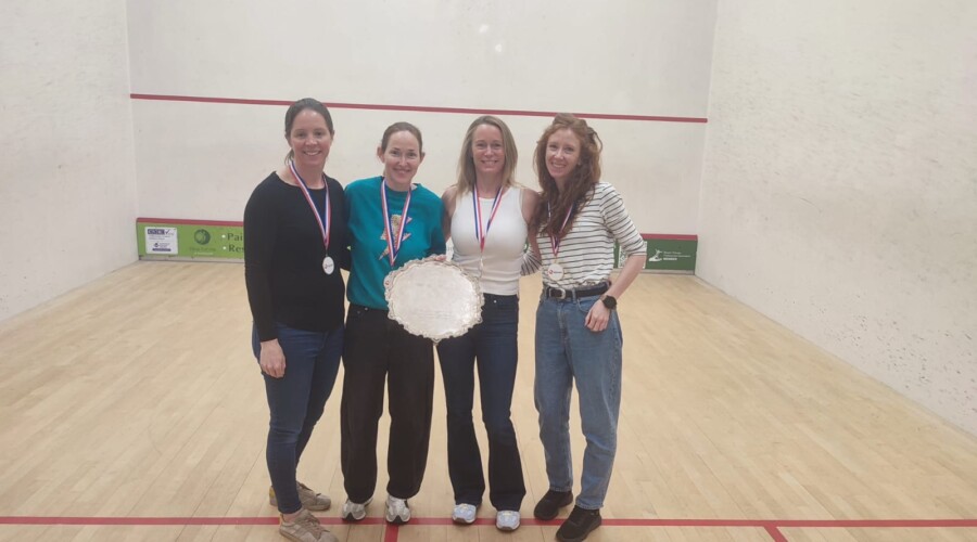 Ladies O40 Team Champions!